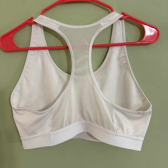 Adidas White Performance Sports Bra - Picture 3 of 5